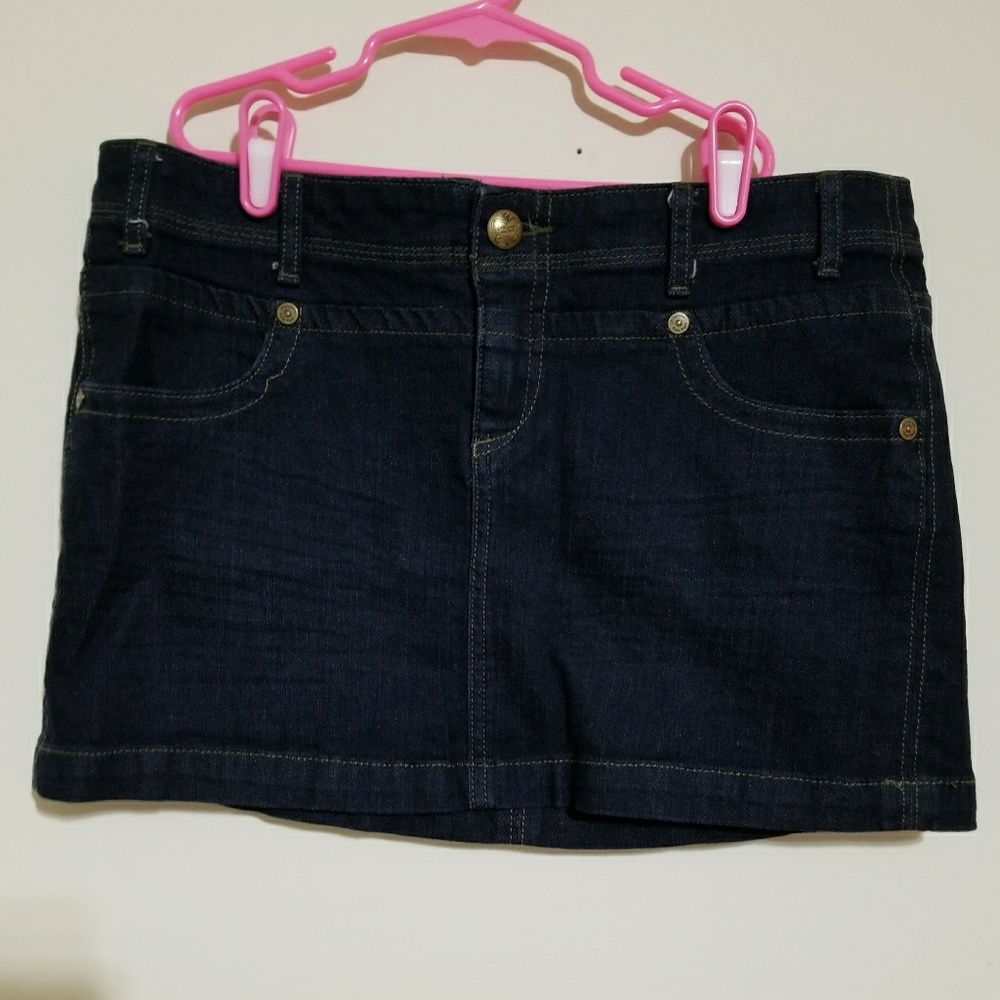 Vera Wang juniors jean skirt